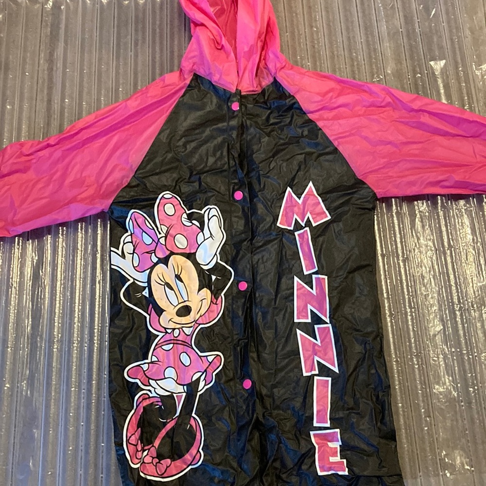 Minnie mouse rain jacket